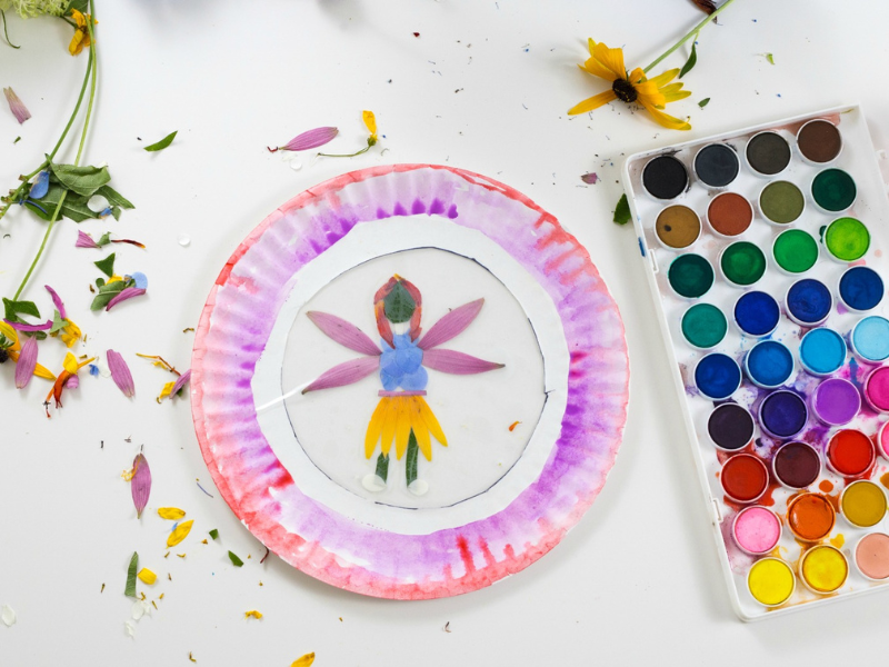 flower fairy suncatcher