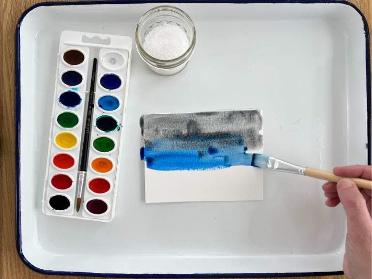 painting with watercolors