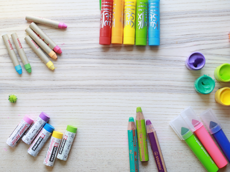 art supplies for preschoolers