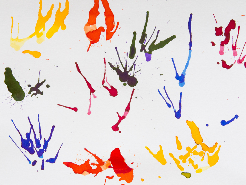 blow painting fireworks