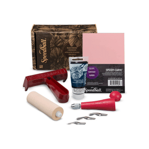 linocut printing kit

