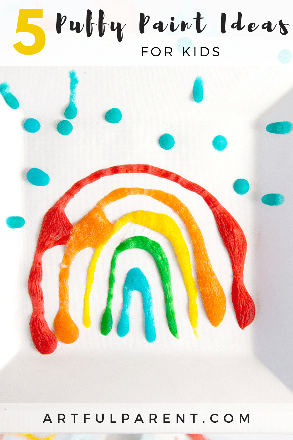 5 Puffy Paint Ideas for Kids
