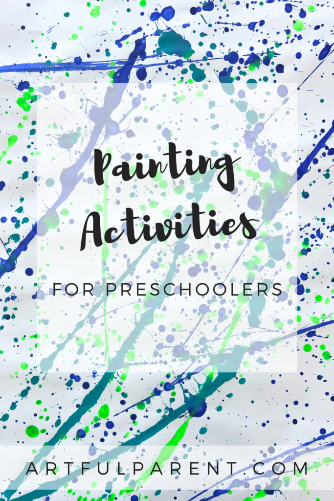 painting preschool pin