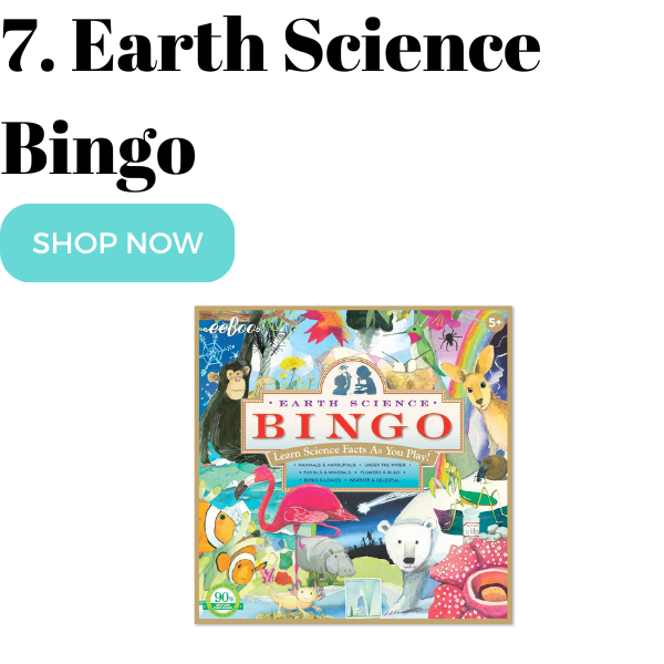 Earth Science Bingo