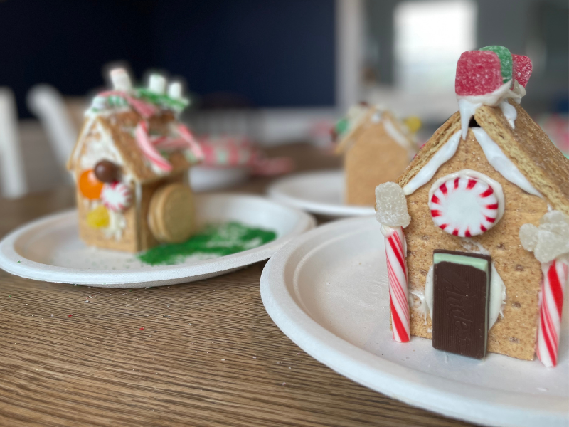 gingerbread houses
