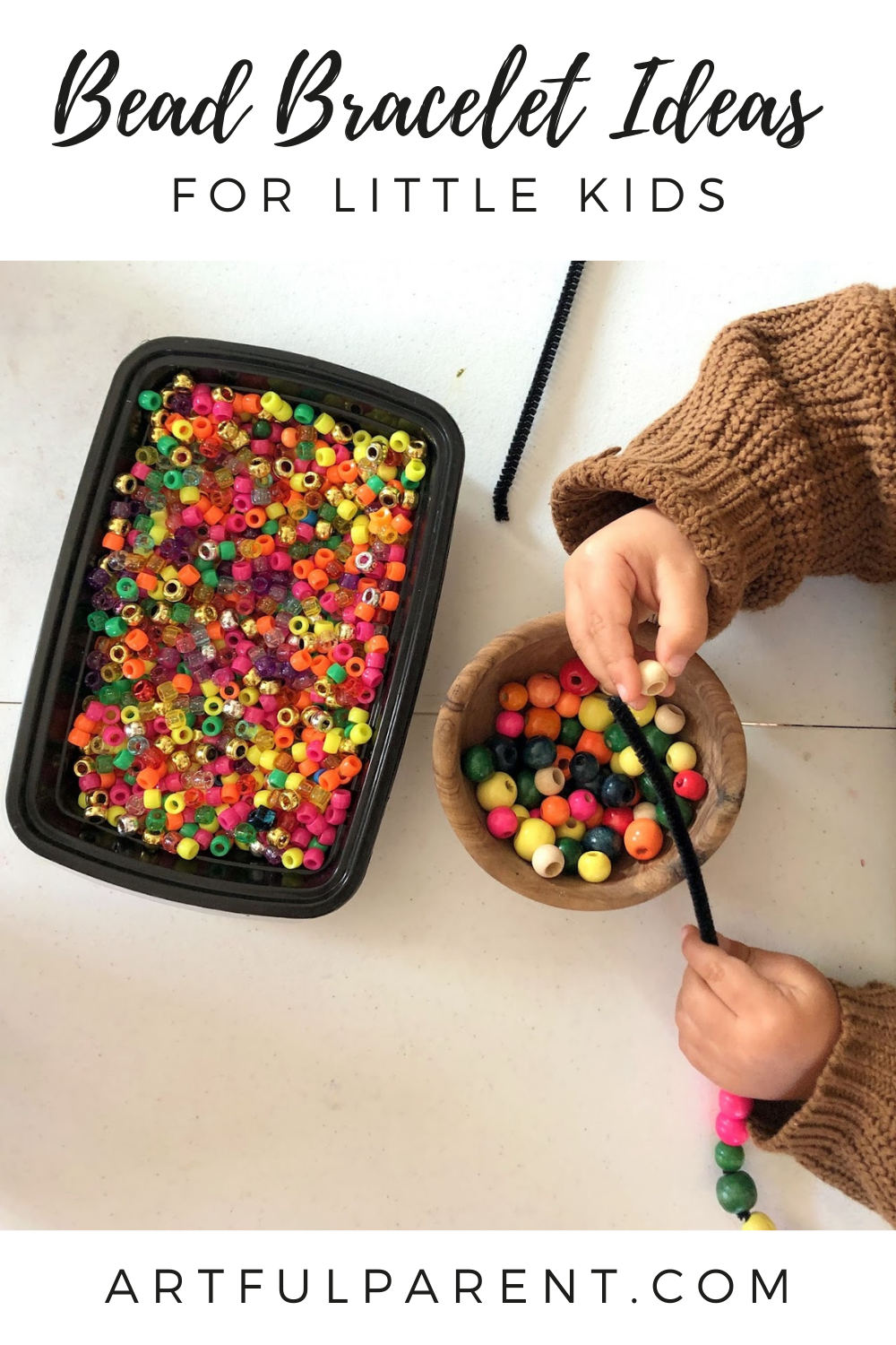 bead bracelet ideas pin