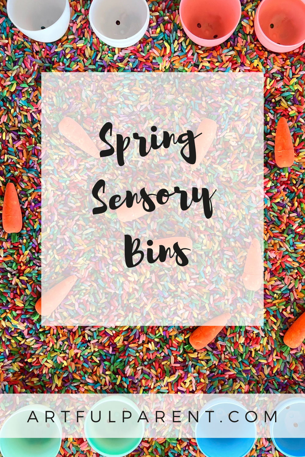 10 Spring Sensory Bins for Kids