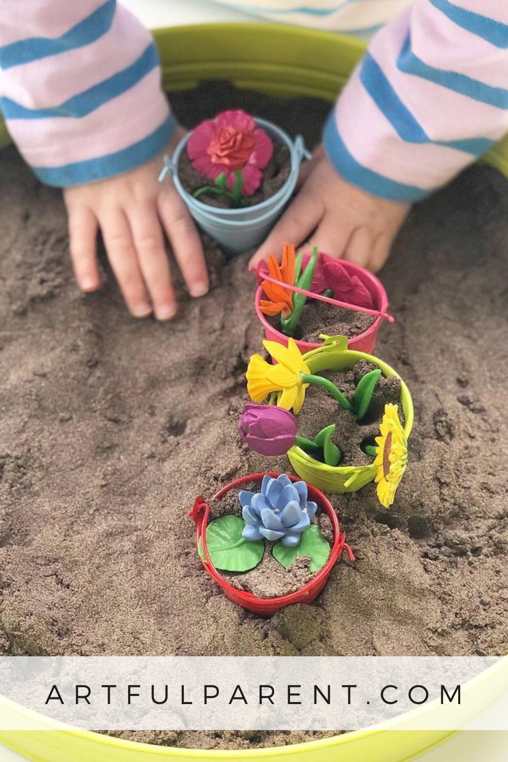 10 Spring Sensory Bins for Kids
