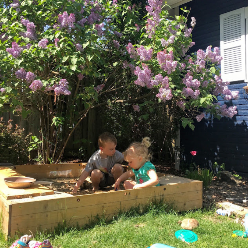kids in sandbox
