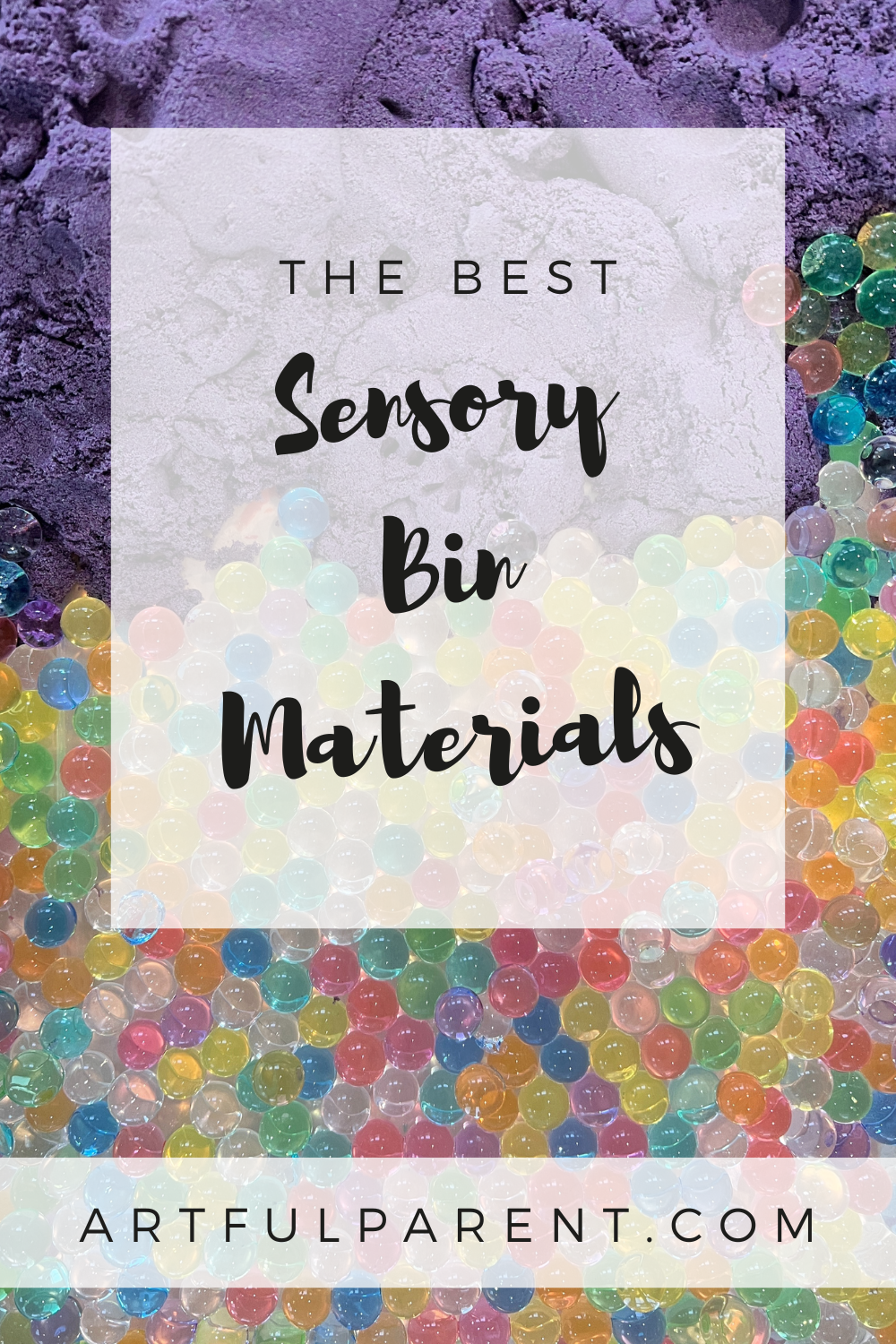 The Ultimate Guide to Sensory Bin Materials