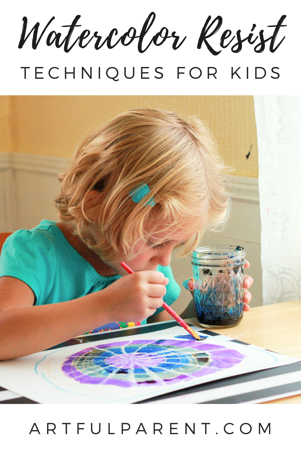 5 Easy Watercolor Ideas Using Resist Techniques