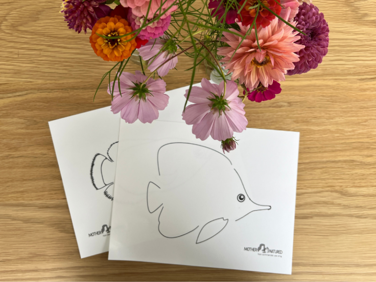 fish craft printable
