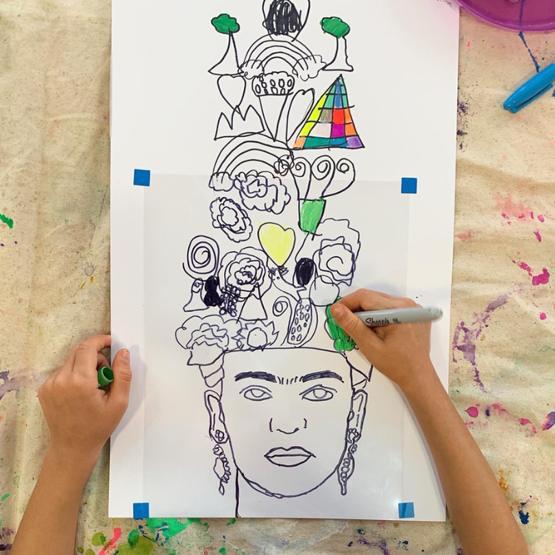 frida kahlo portrait