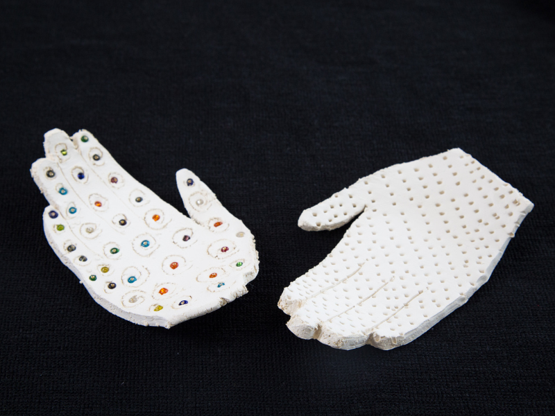 clay hands