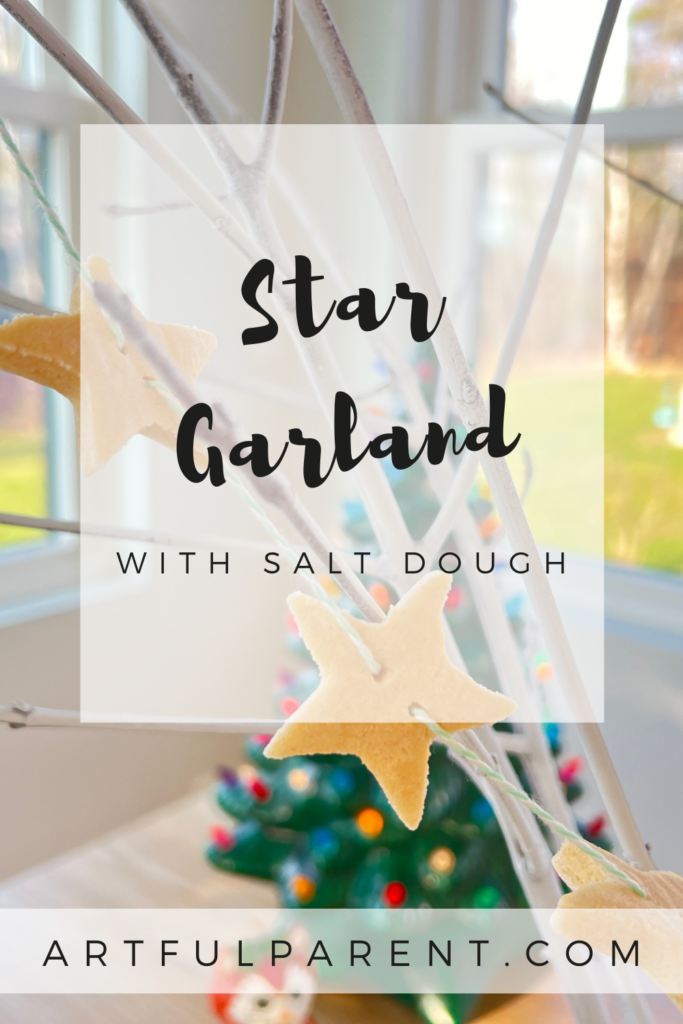 star garland pin