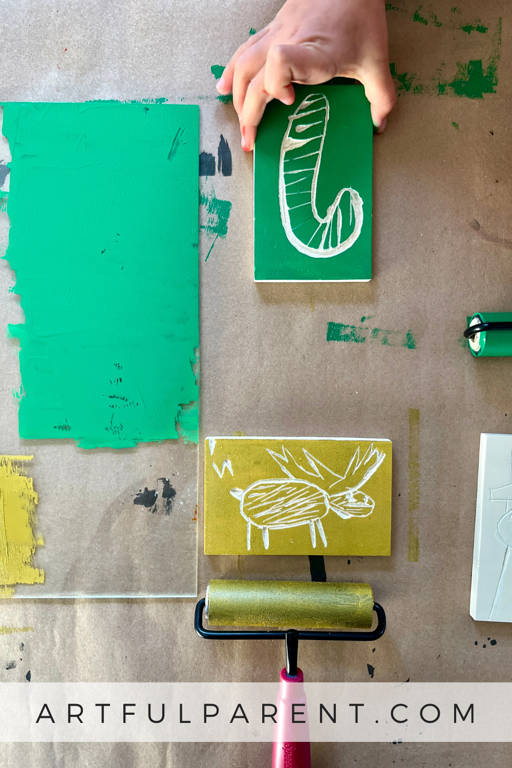 How to Make DIY Stamps for Holiday Cards