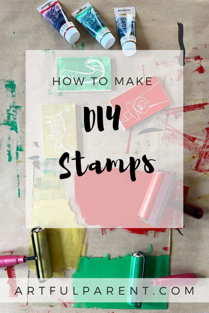diy stamps pin