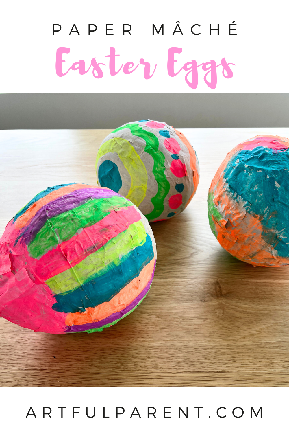 How to Make Paper Mâché Easter Eggs