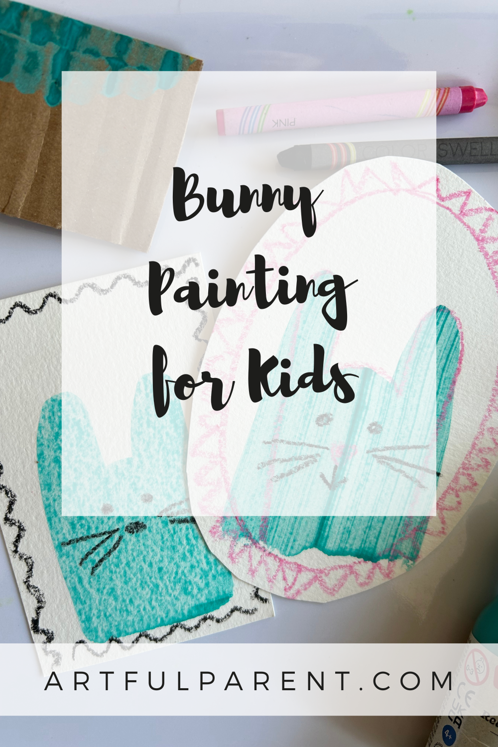 How to do Easy Bunny Painting for Easter
