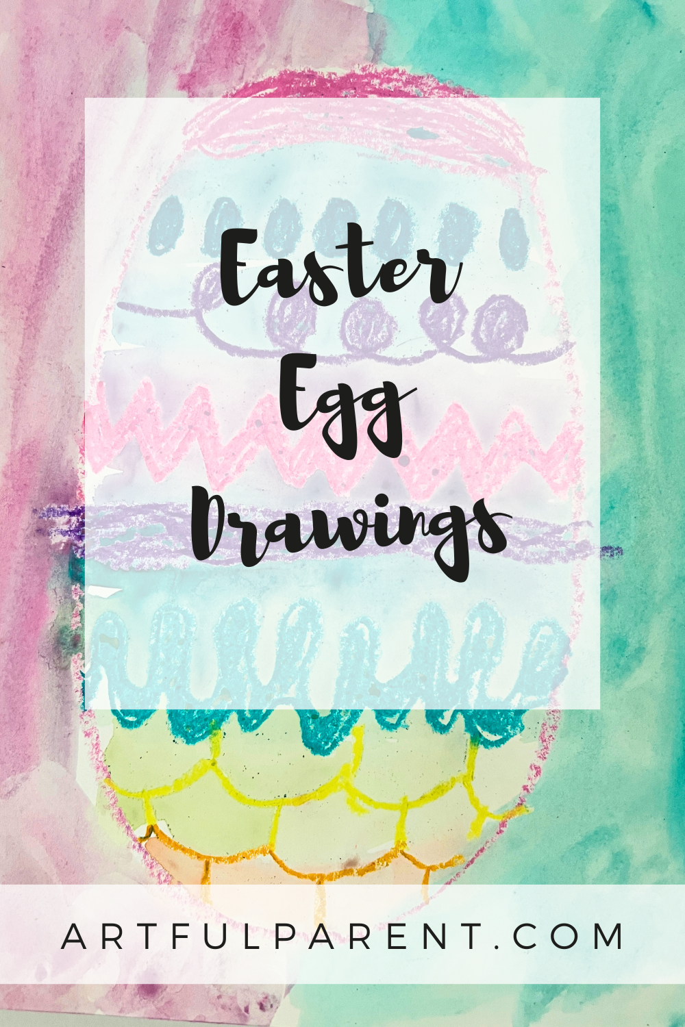 How to Make Easter Egg Drawings for Kids