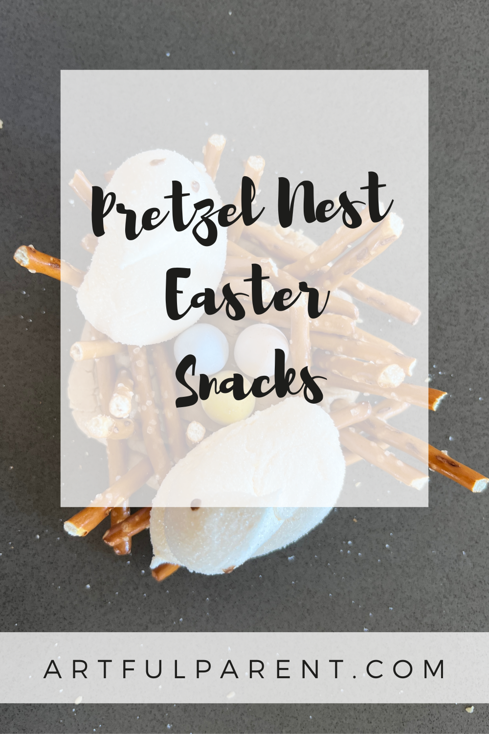 How to Make a Pretzel Nest Easter Snack for Kids
