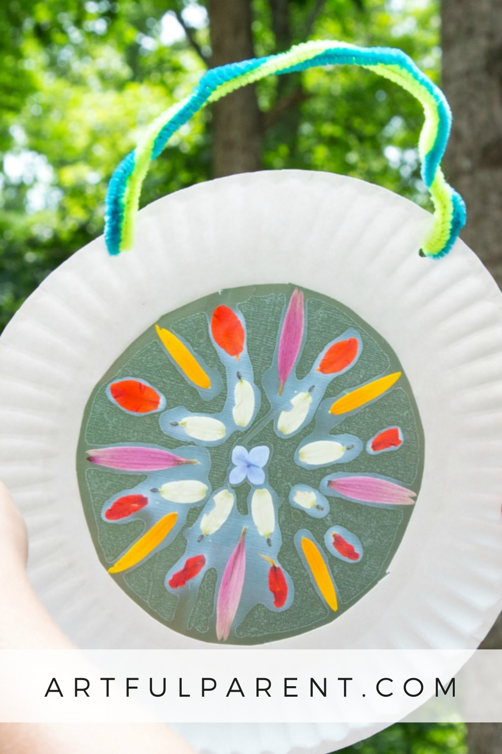 How to Make a Suncatcher with Paper Plates