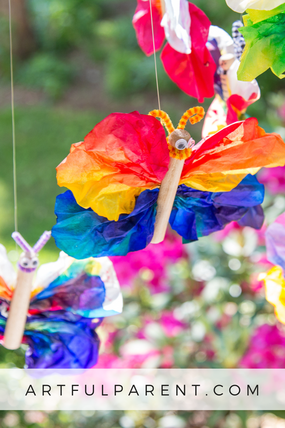 How to Make Coffee Filter Butterflies