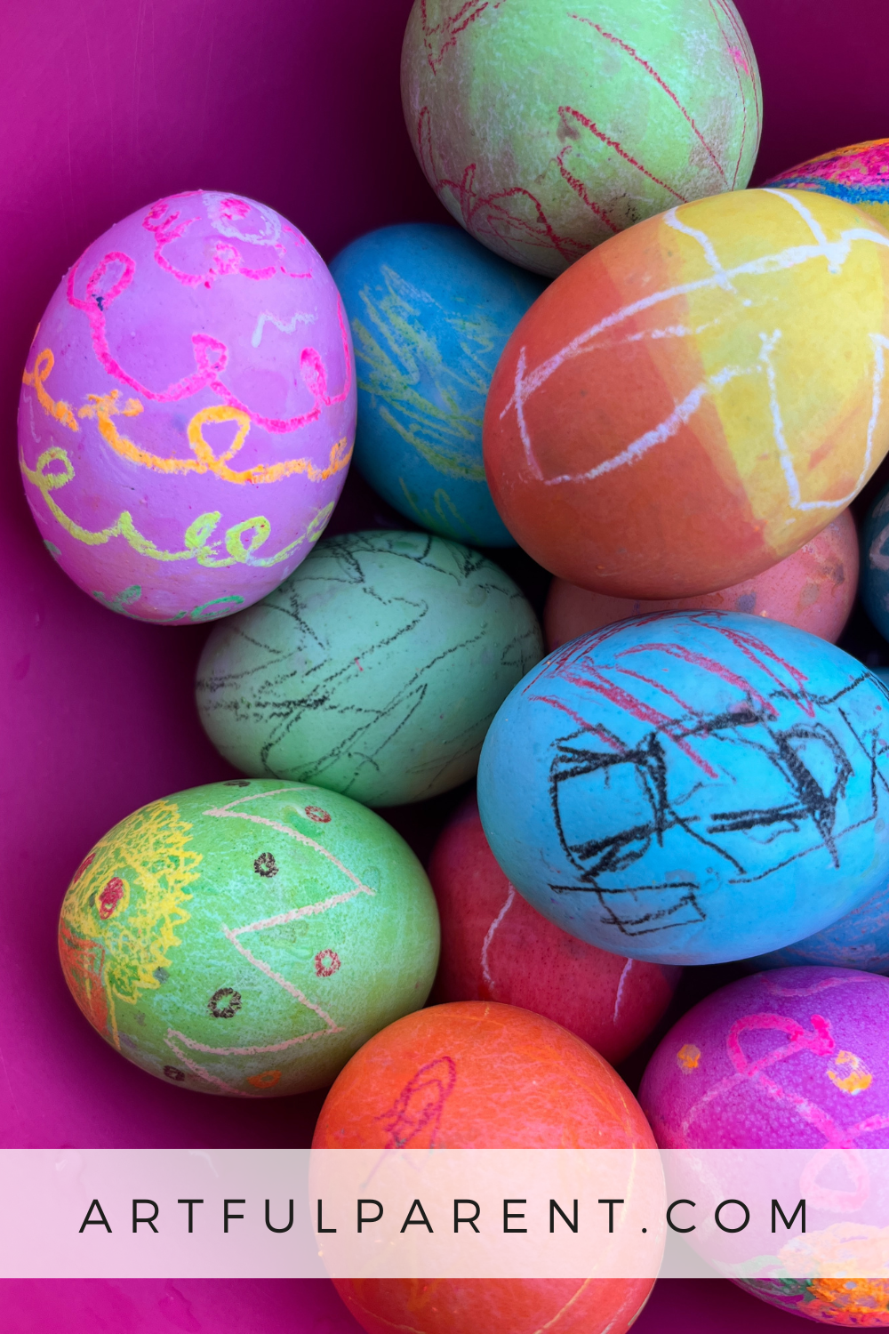 How to Make Melted Crayon Eggs for Easter