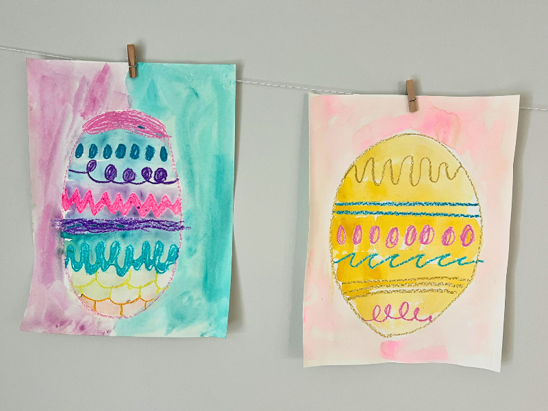 easter egg paintings