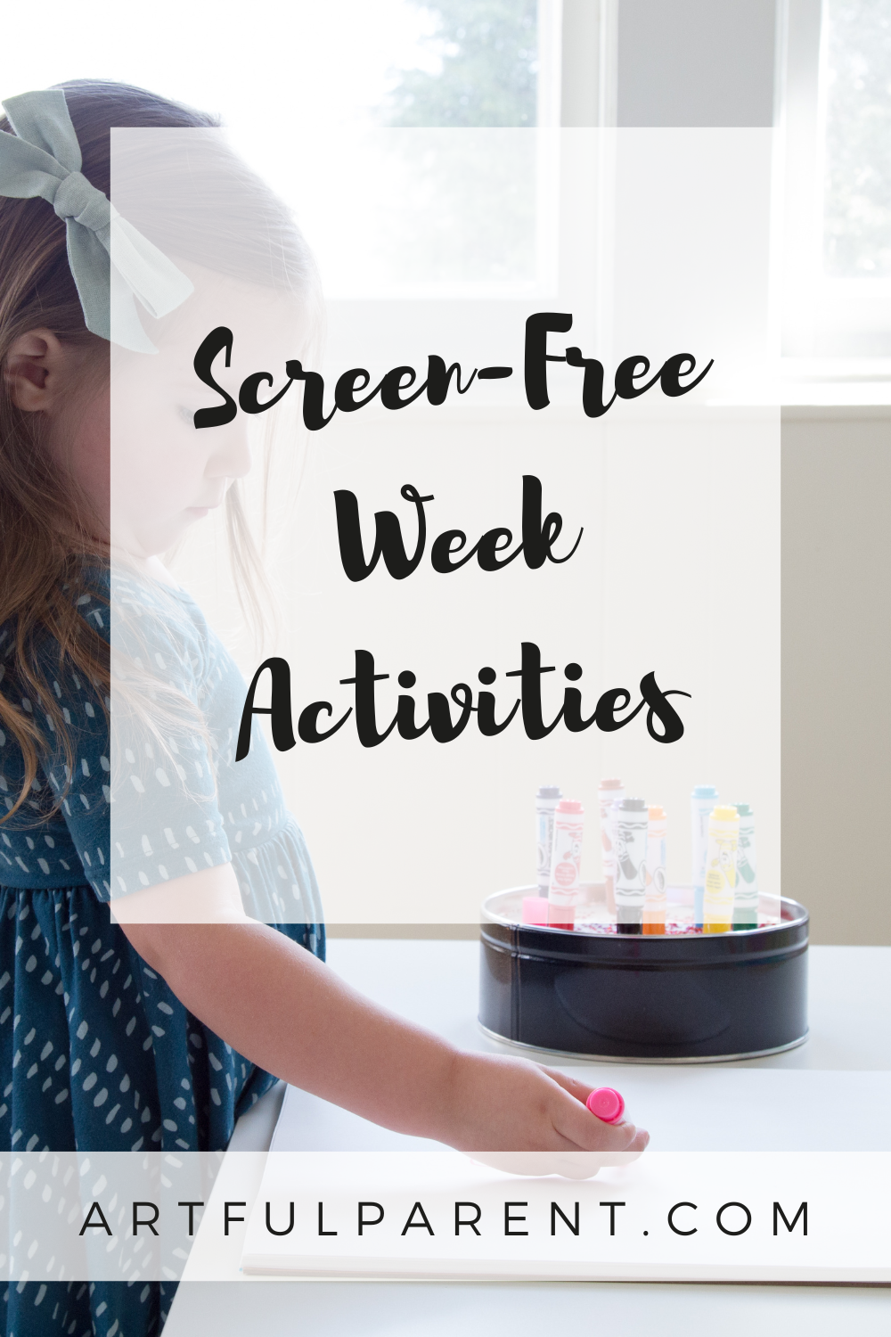 Screen-Free Week Activities for Kids