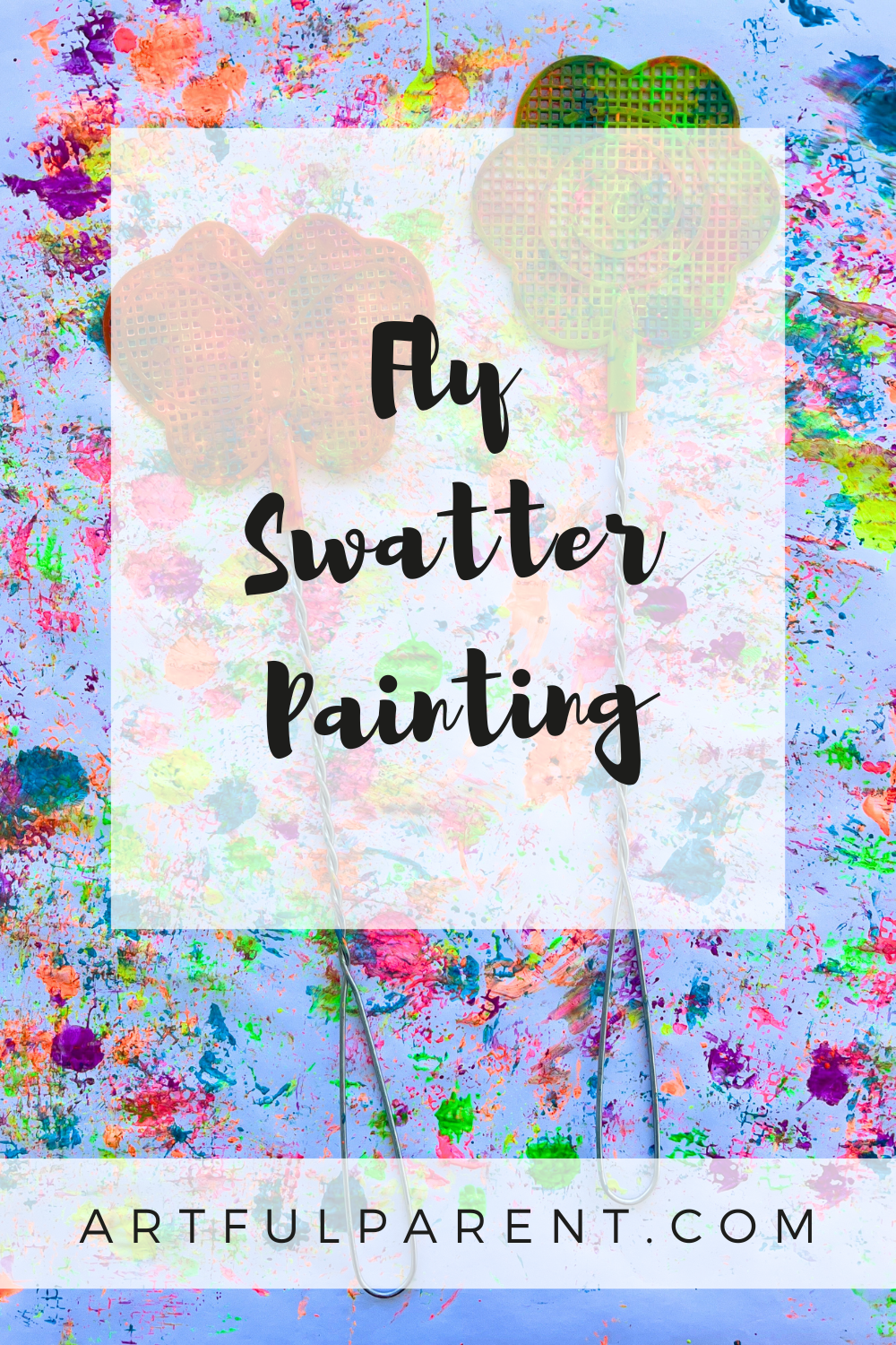 How to Do Fly Swatter Painting for Kids