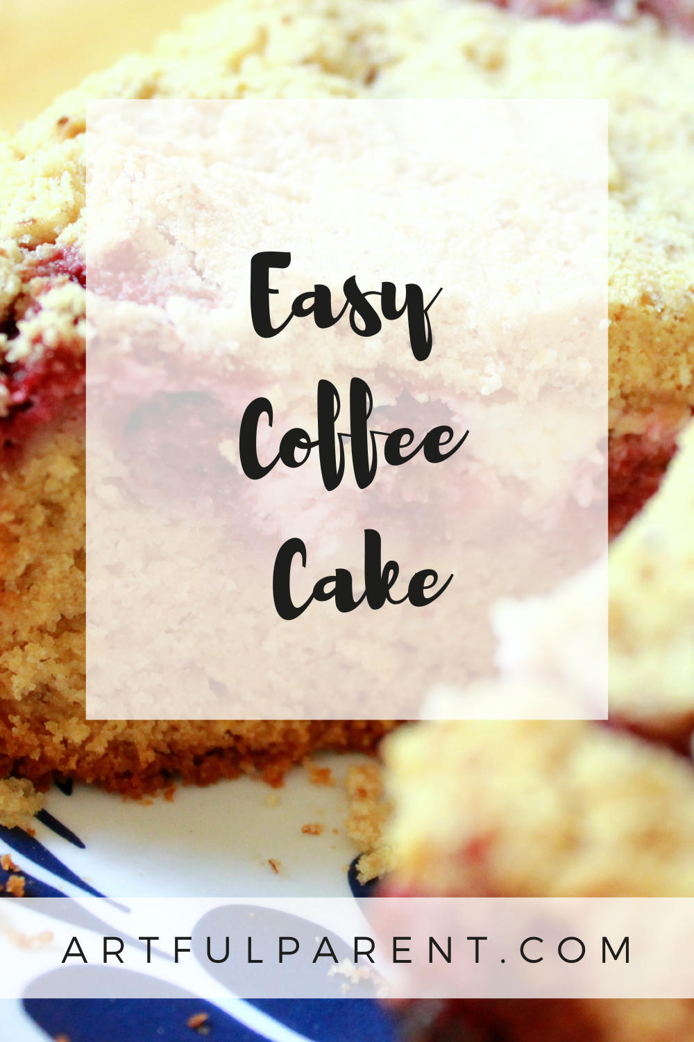 Easy Raspberry Lemon Cream Cheese Coffee Cake