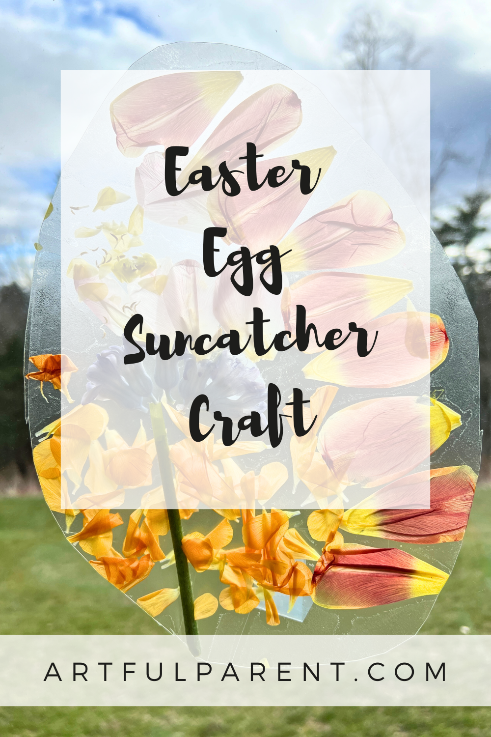 How to Make an Easter Egg Suncatcher Craft
