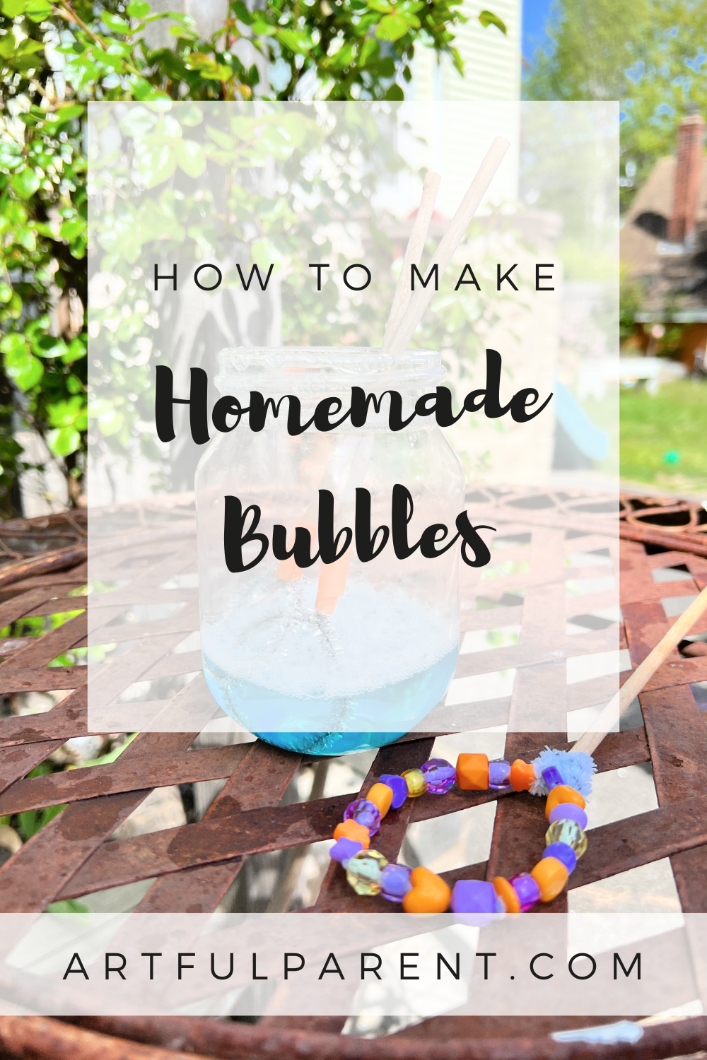 How to Make Homemade Bubbles