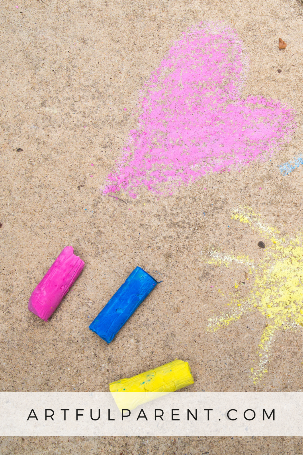 How to Make Your Own Sidewalk Chalk