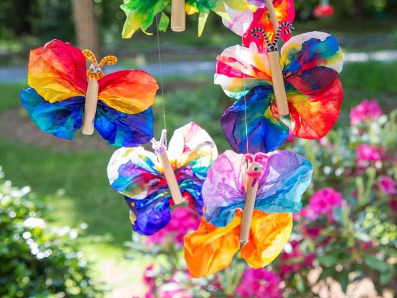 coffee filter butterflies