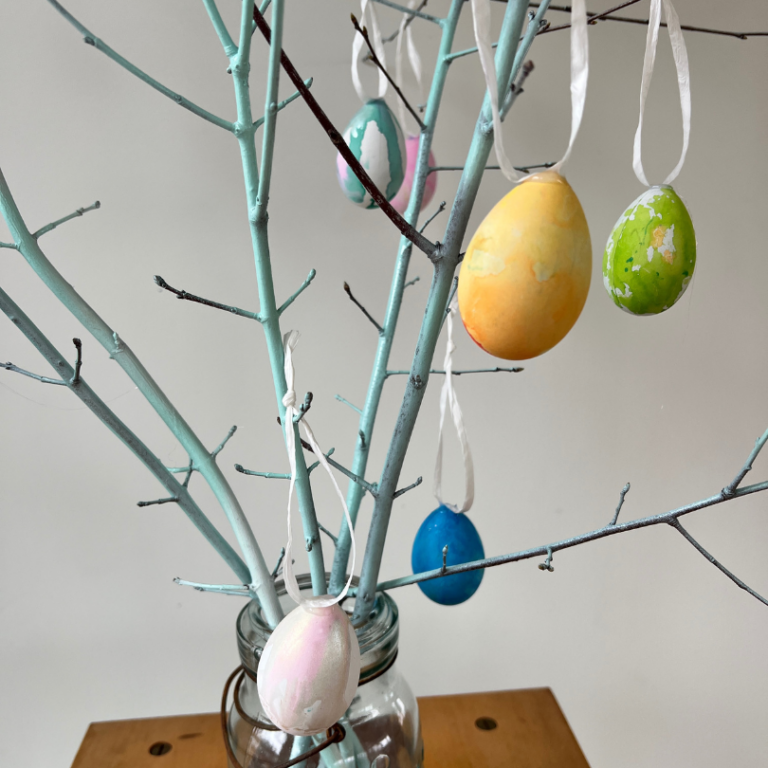 easter egg tree-