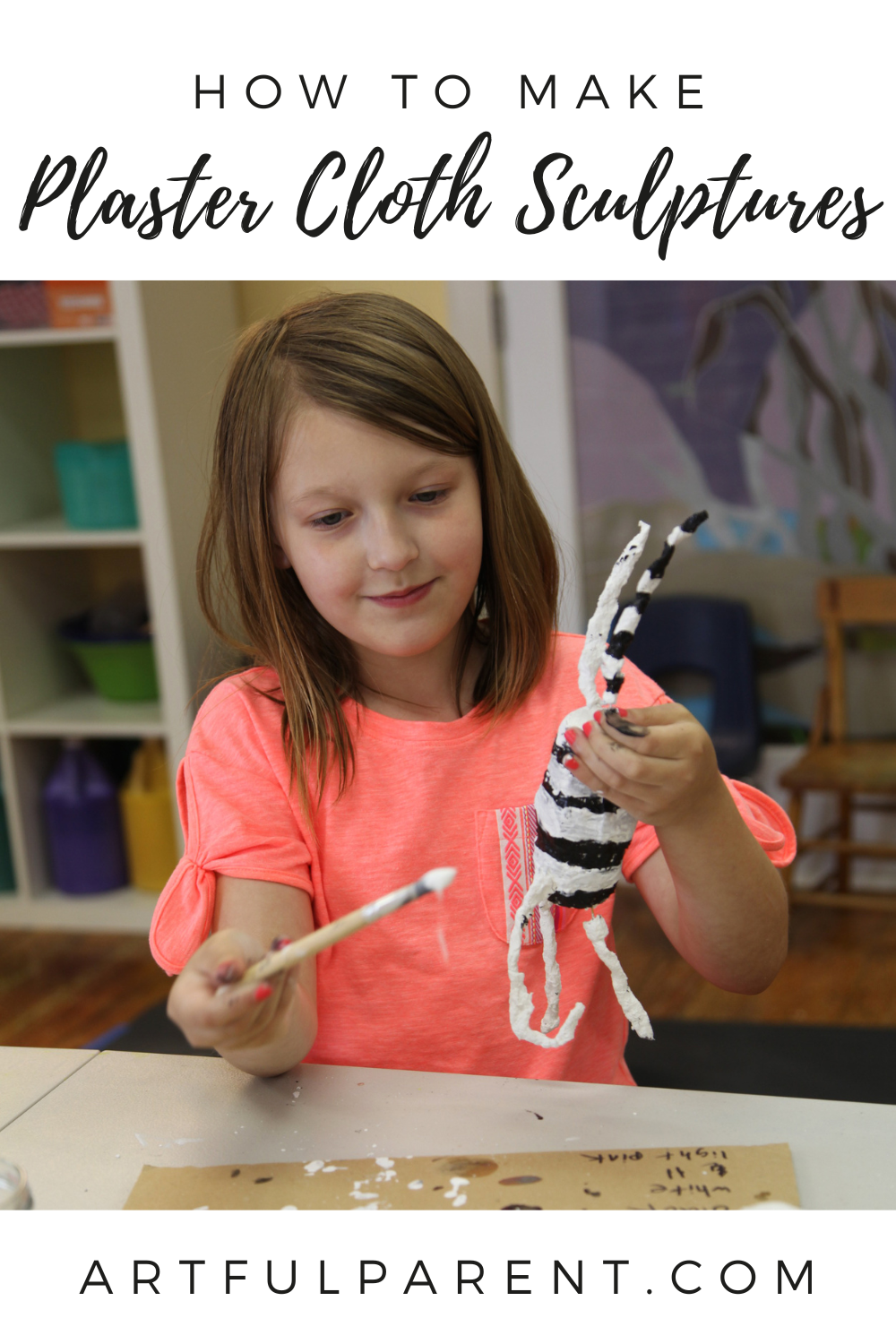 How to Make Plaster Cloth Sculptures for Kids
