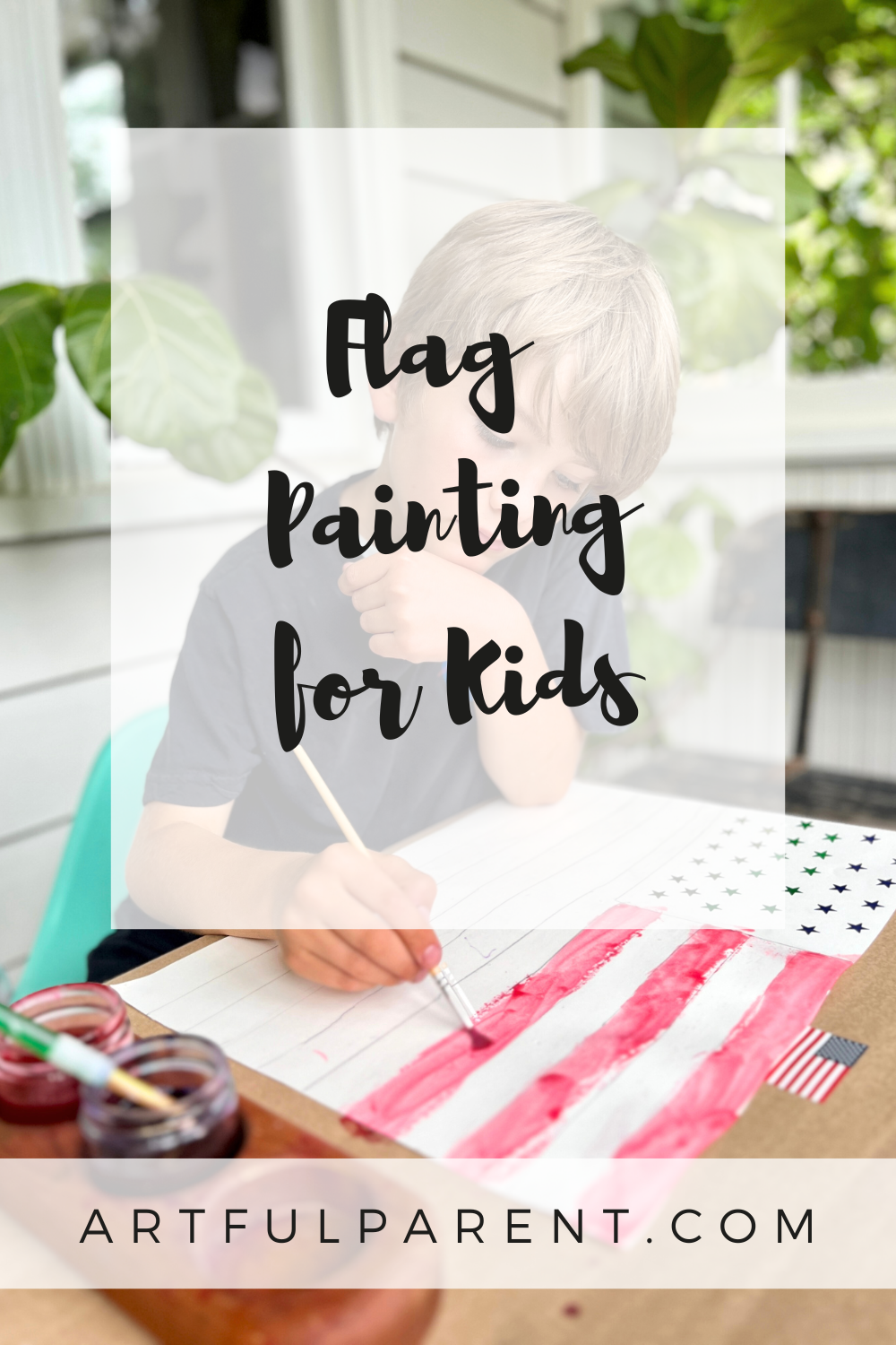How to Make Flag Art for Kids
