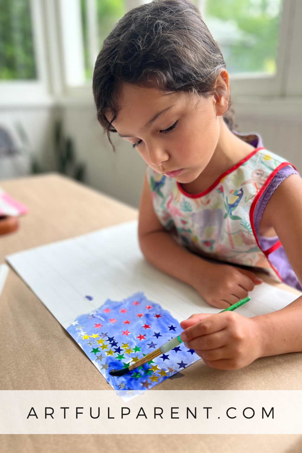 How to Make Flag Art for Kids