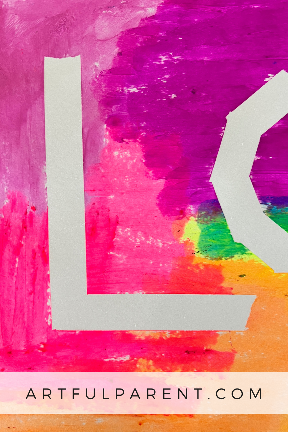 How to Make Mess-Free Tape Resist Art