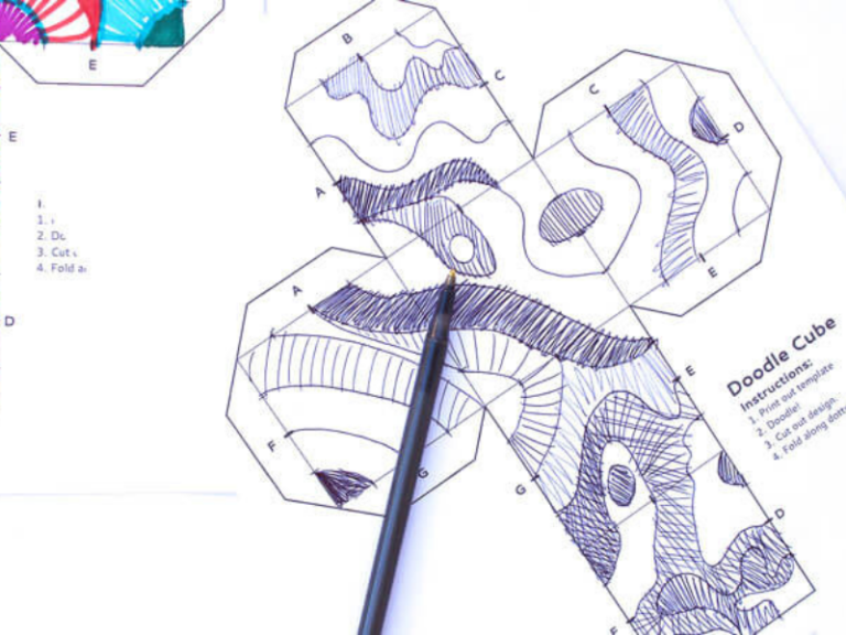 doodle cube