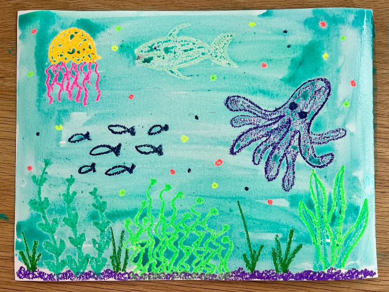 ocean art for kids