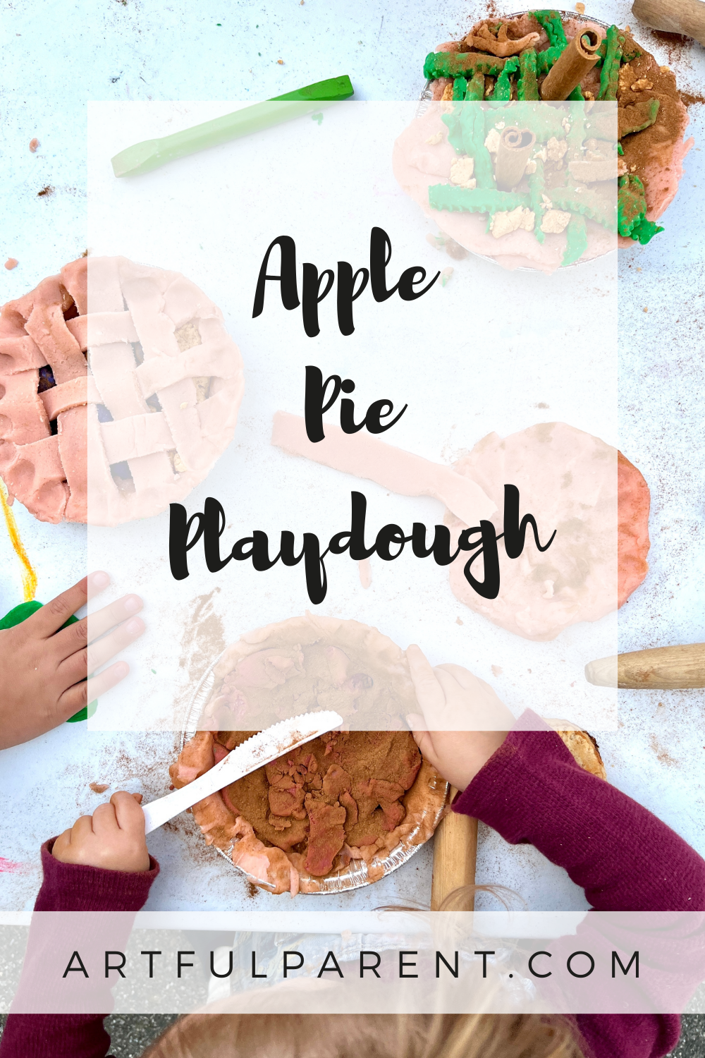 How to Make Apple Pie Playdough