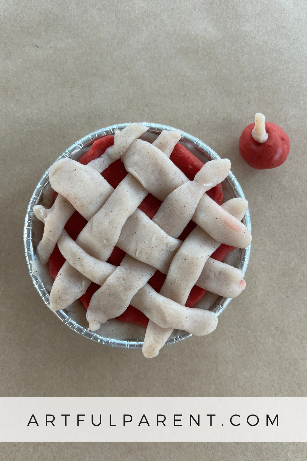 How to Make Apple Pie Playdough