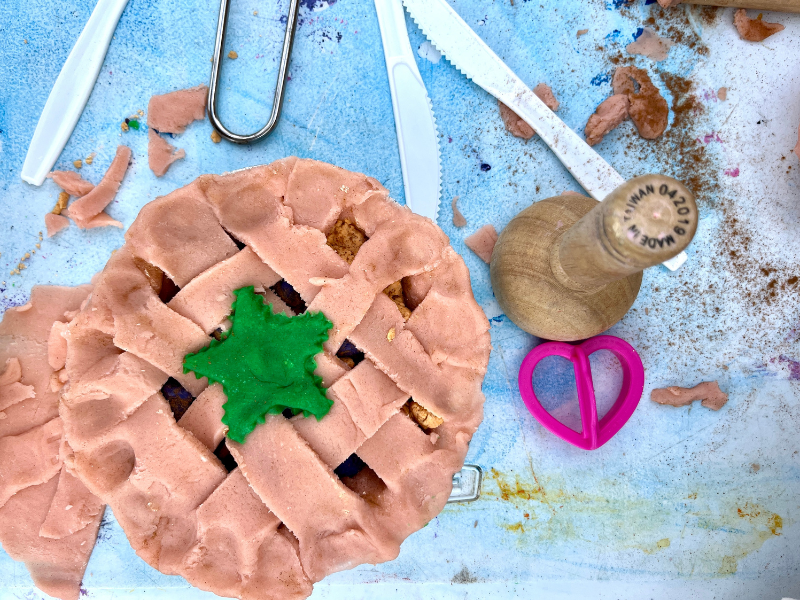pie playdough