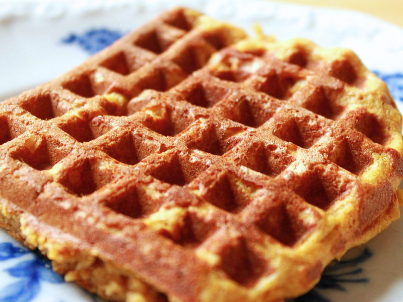 pumpkin waffle