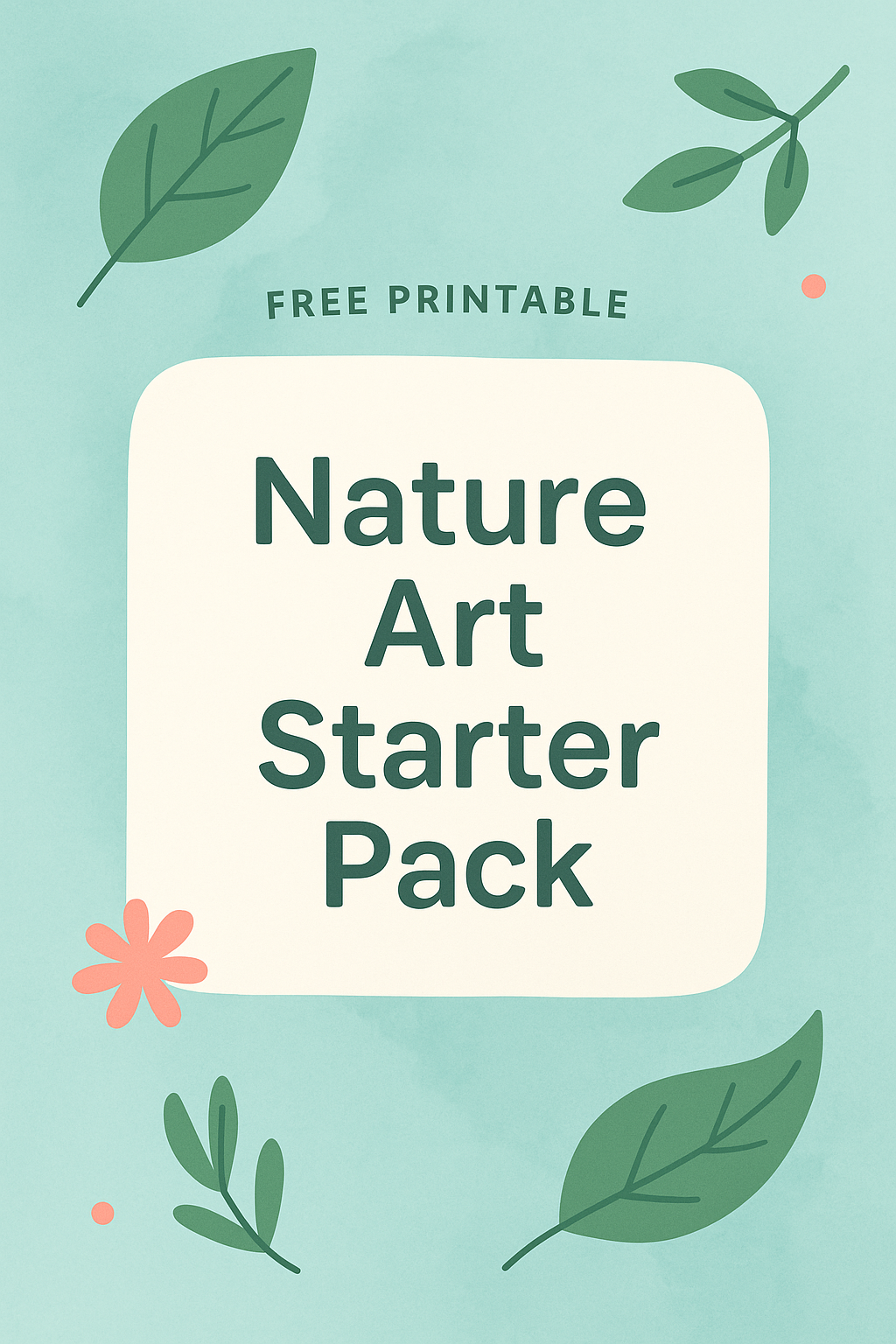 Nature art starter pack cover